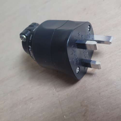 古河Furutech FI-UK 1363(R) UK Plug 鍍銠 英式插頭