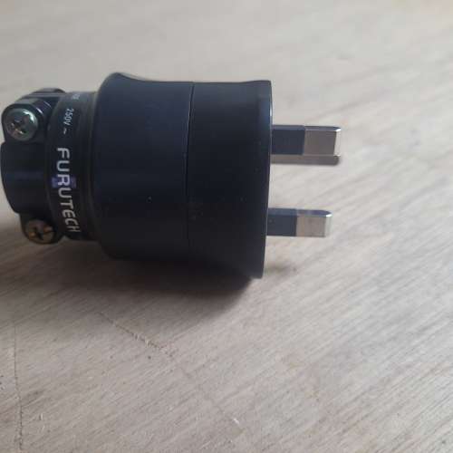 古河Furutech FI-UK 1363(R) UK Plug 鍍銠 英式插頭