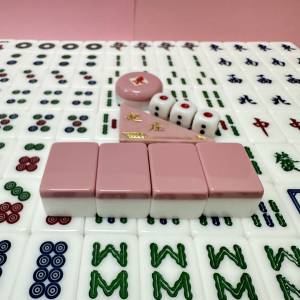 新淨企理：傳統廣東麻雀 36x22x22cm 粉紅色 Melody Pink - 中環交收