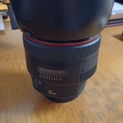 canon EF85 f1.2ii
