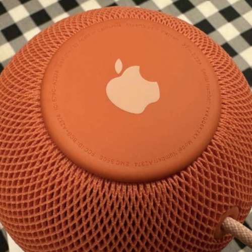 Apple HomePod Mini 蘋果WiFi喇叭 橙色 行貨 99%新 只開盒檢查和試機 全新一樣 已還...