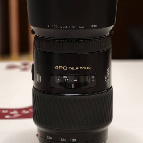 Minolta APO Tele Zoom 100-300mm f/4.5-5.6 鏡頭