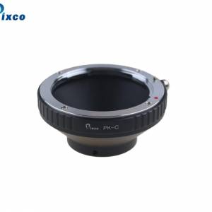 PIXCO Lens Adapter - Compatible with Pentax K Mount (PK) SLR Lens to C-Mount
