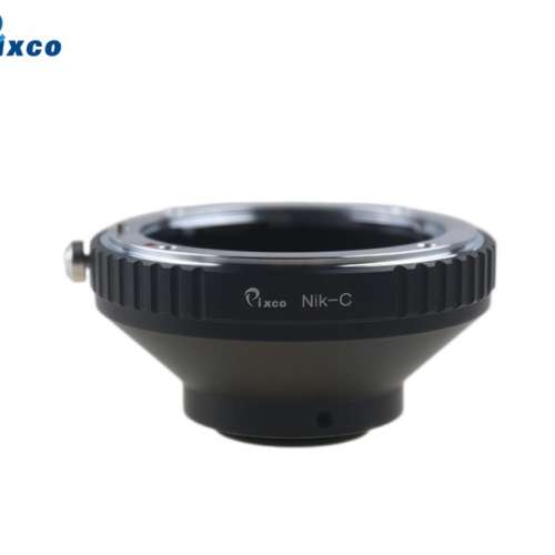 PIXCO Nikon F Mount D/SLR Lens To C-Mount (1" Screw Mount) Cine & CCTV Camera