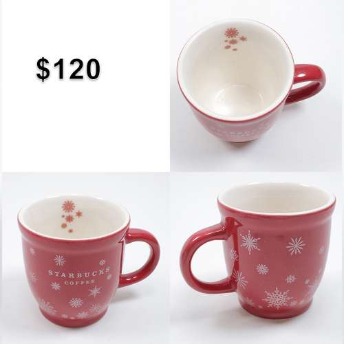 STARBUCKS ESPRESSO SHOT MUG xmas