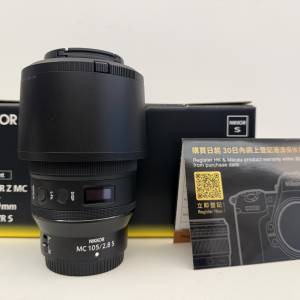 Nikon Nikkor Z MC 105mm f/2.8 VR S (有盒有保用）