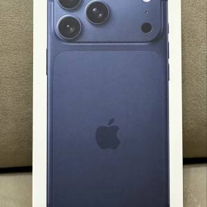 全新未開封香港版行貨Apple iPhone17 Pro Max 512GB 藍色