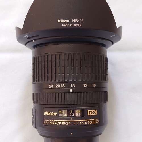 Nikon AF-S DX NIKKOR 10-24mm F3.5-4.5G ED