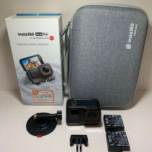 [觀塘實體店] 二手 Insta360 Ace Pro (連2電+原廠保護袋) 行貨 *S72418* | Insta360...