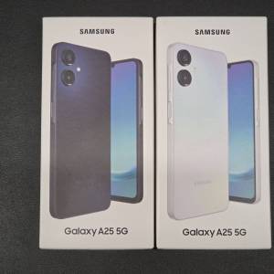 全新 三星 Samsung A25 5G 日版 SCG33 4GB+64GB 黑色/淺藍色 eSIM