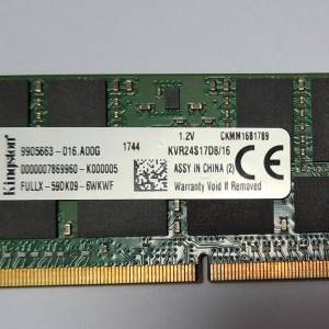 Kingston 16gb ddr4 ram laptop