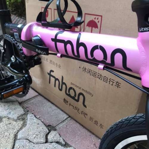 風行 FNHON 1402 二代 FGA 1403 鋁合金車架 外3速 14吋 折叠車 送叮叮水架前後蛙燈