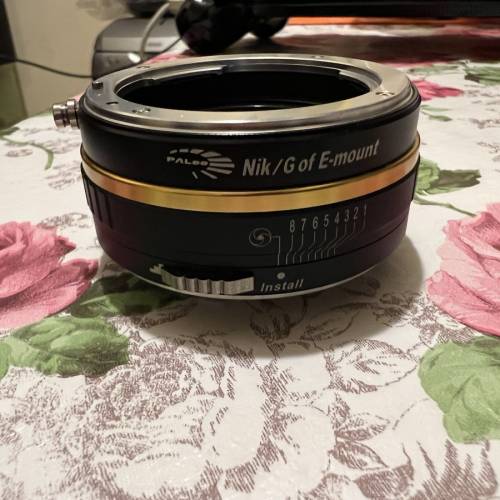 Nikon F 轉 Sony E mount (手動）