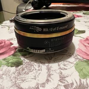 Nikon F 轉 Sony E mount (手動）