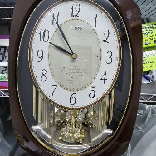 * 小巧 * Seiko * 精工 * 音樂 * 報時 鐘 *
