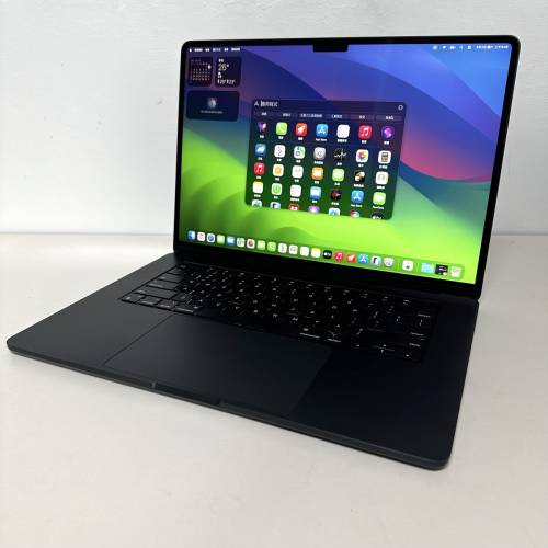Midnight午夜暗色 m2 16gram 1tbssd macbook air 15吋 蘋果筆記本手提電腦notebook