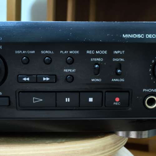 Sony MINIDISC DECK- MDS-JE500