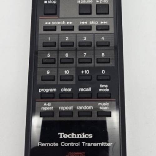 Techics Compact Disc Player 的遙控 EUR647@@