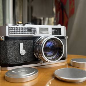 Canon 7+Canon 50mm f/1.5 LTM
