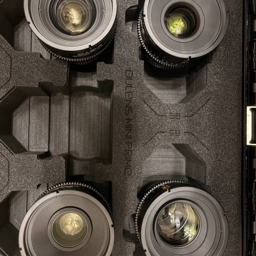 毒鏡 Dulens APO Mini Prime 4 Lens Kits With 5 Slots Case 鏡頭套裝