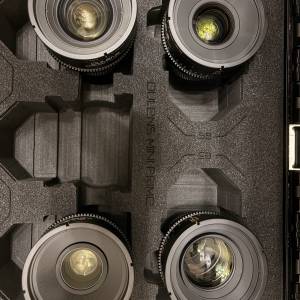 毒鏡 Dulens APO Mini Prime 4 Lens Kits With 5 Slots Case 鏡頭套裝