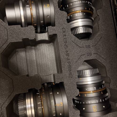 毒鏡 Dulens APO Mini Prime 4 Lens Kits With 5 Slots Case 鏡頭套裝