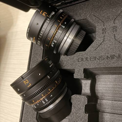 毒鏡 Dulens APO Mini Prime 4 Lens Kits With 5 Slots Case 鏡頭套裝