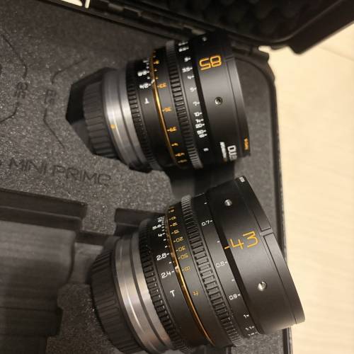 毒鏡 Dulens APO Mini Prime 4 Lens Kits With 5 Slots Case 鏡頭套裝