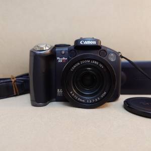 Canon PowerShot S5 IS 新淨實用品 CCD相機 數碼相機 12倍防震長鏡 有擰MON 旅行相...