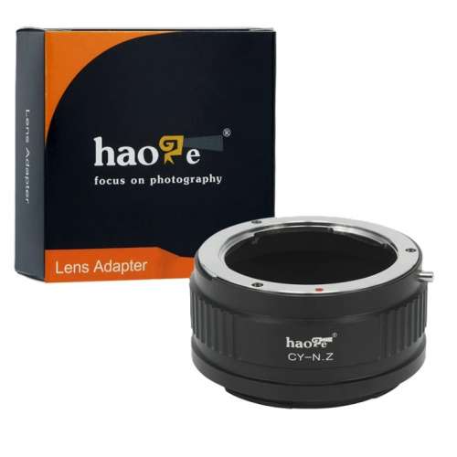 Haoge Mount Adaptor For Contax / Yashica (CY) SLR Lens  To Nikon Z-Mount