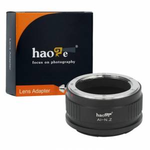 Haoge Mount Adaptor For Nikon Nikkor F Mount D / SLR Lens To Nikon Z-Mount