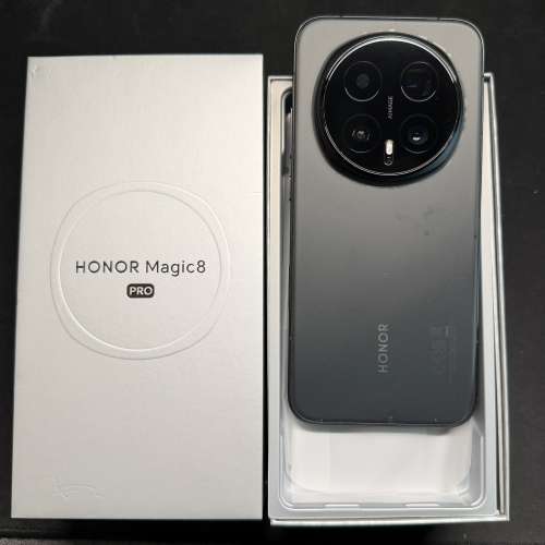 Honor magic 8 pro 1TB 黑色 港行 99新