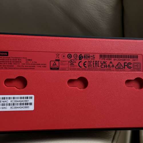 出售二手Lenovo ThinkPad Thunderbolt 4 Dock 99%新