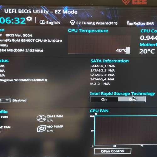 ASUS Z370P + G5400T