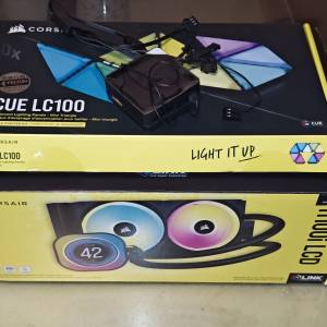 Corsair Icue Link H100i LCD AIO + LC100 RGB
