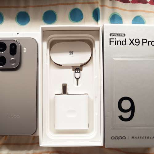 oppo find x9 pro 16+1tb 絨砂鈦色 99%新國行