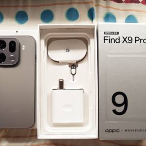 oppo find x9 pro 16+1tb 絨砂鈦色 99%新國行