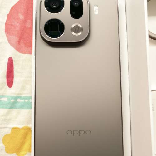 oppo find x9 pro 16+1tb 絨砂鈦色 99%新國行