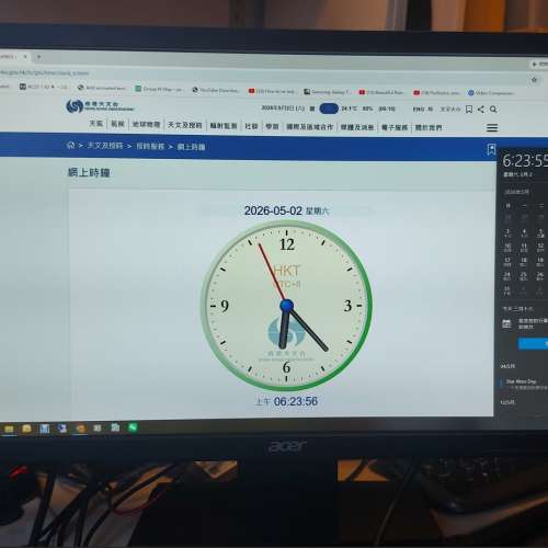 屯門良景輕鐵站交收 Acer 內置喇叭顯示器 V226HQL Widescreen LCD Monitor (不含線材)