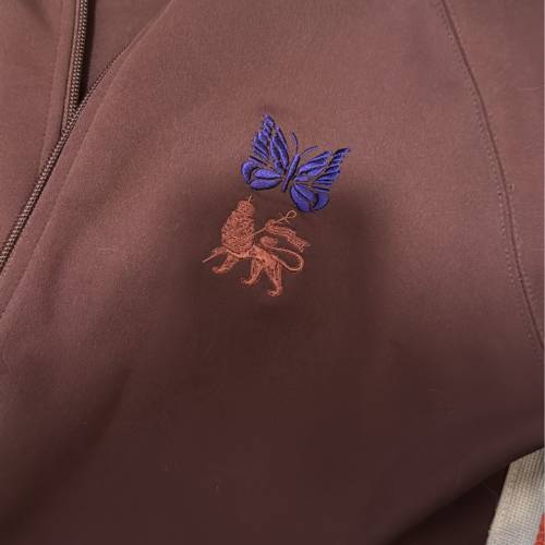 Needles x Sasquatchfabrix. 棕色運動外套