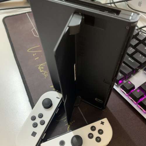 99%New Nintendo Switch OLED 64GB - White 保到05-10-2026 *冇原裝盒, 齊件新淨*