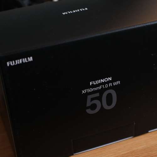 90% new 富士大光圈Fujinon XF 50mm F1.0 R WR Lens Made in JAPAN