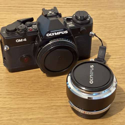 Olympus Om-4 with 50 F1.4