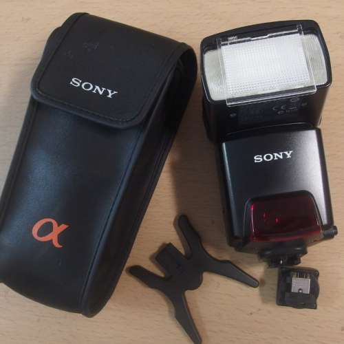 SONY HVL-F42AM +ADP-MMA 轉換器