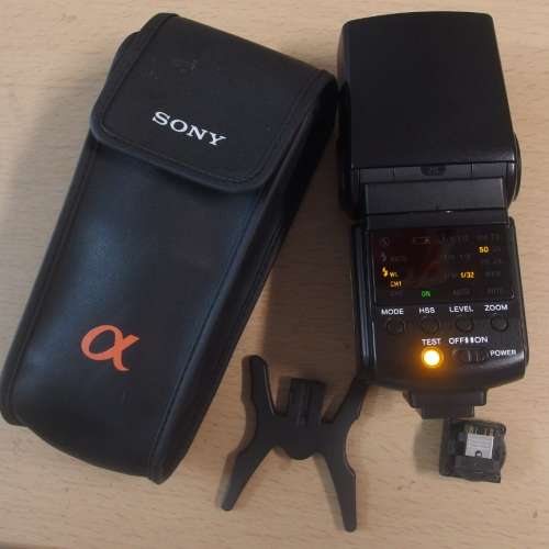 SONY HVL-F42AM +ADP-MMA 轉換器