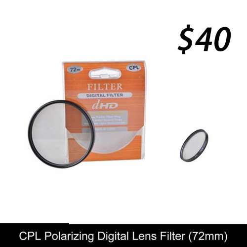 CPL Polarizing Digital Lens Filter (72mm) 41相機   #攝影器材 #攝影  #器材  #電...