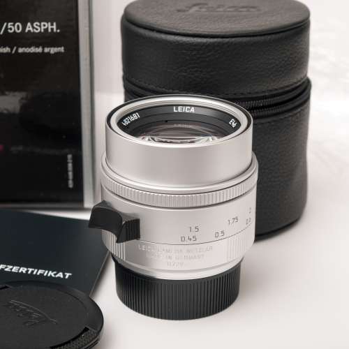 Like New - Leica Summilux-M 50mm f/1.4 ASPH. Lens Silver for Leica M Mount (2023