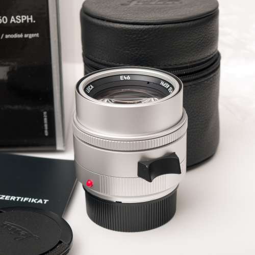Like New - Leica Summilux-M 50mm f/1.4 ASPH. Lens Silver for Leica M Mount (2023