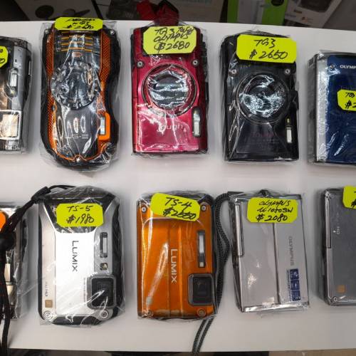 ( 三防CCD皇牌相機 ) Panasonic Olympus Waterproof Digital Camera ( Each Pc.每...