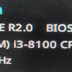 Intel i3 8100 + Asus H310M-E